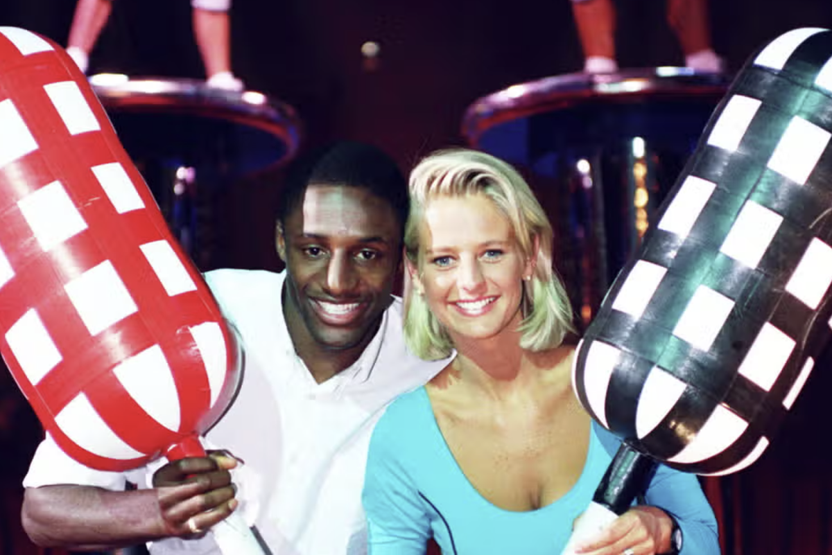 John Fashanu and Ulrika Jonsson