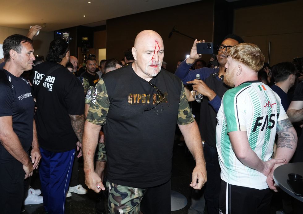 John Fury apologised for his actions