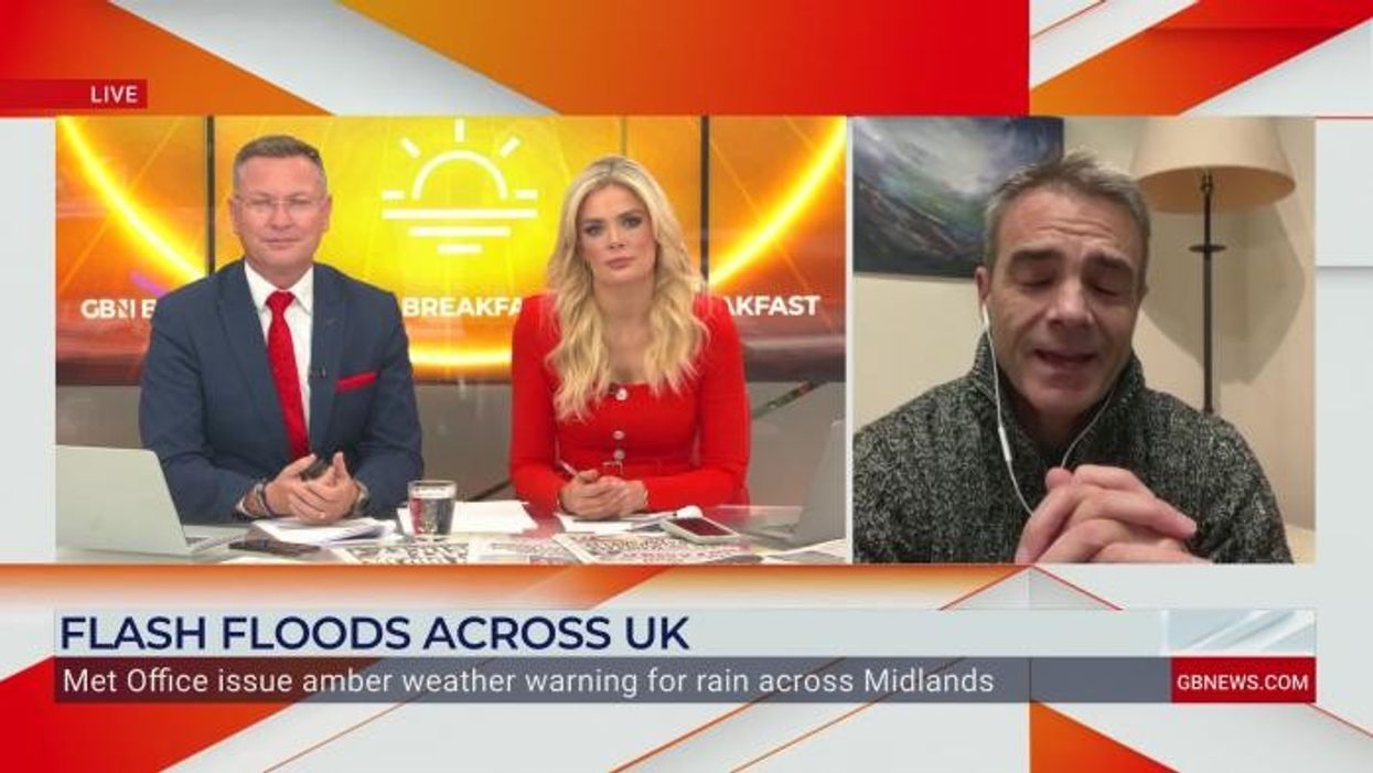 'Still plenty more rain to come!' Brits brace for a wet weekend as 'torrential showers' cover UK