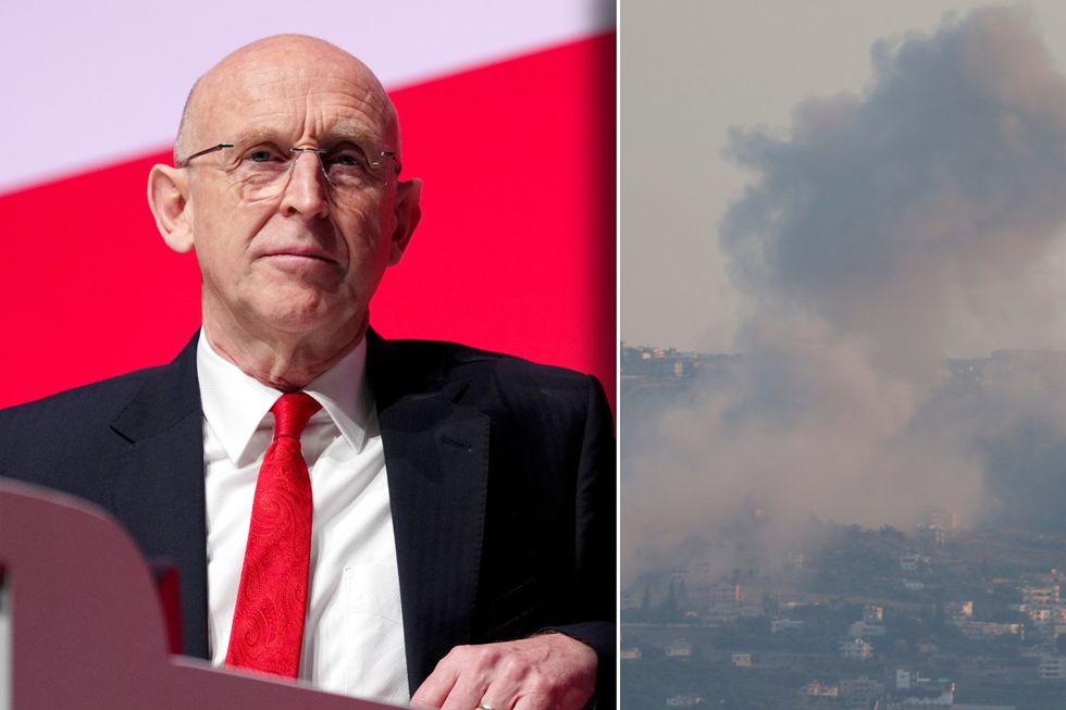 John Healey and Lebanon explosion