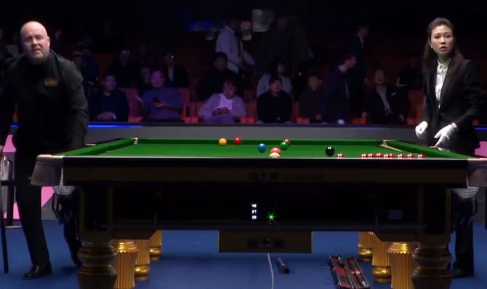 John Higgins ended up losing the decider