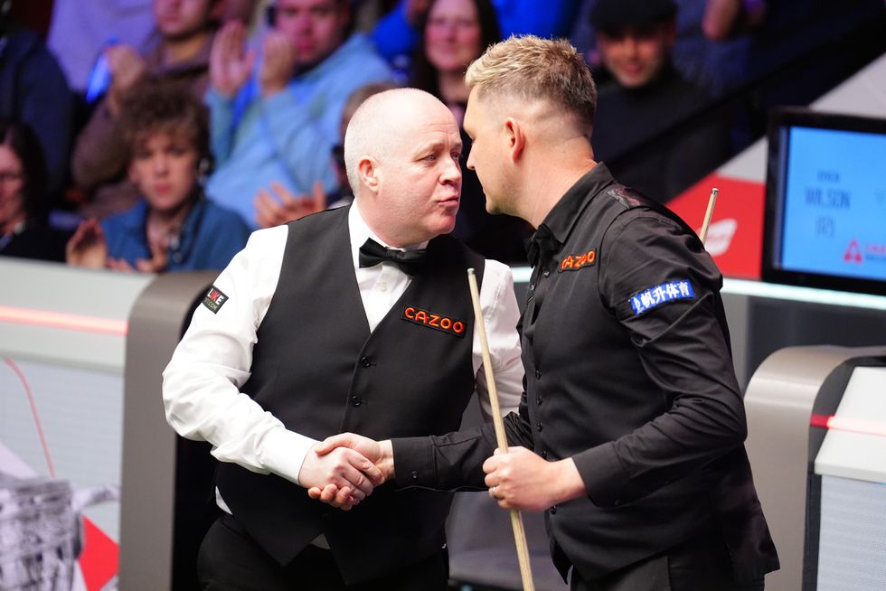 John Higgins has been joined by a stellar cast at PSPA, including former world champion Kyren Wilson