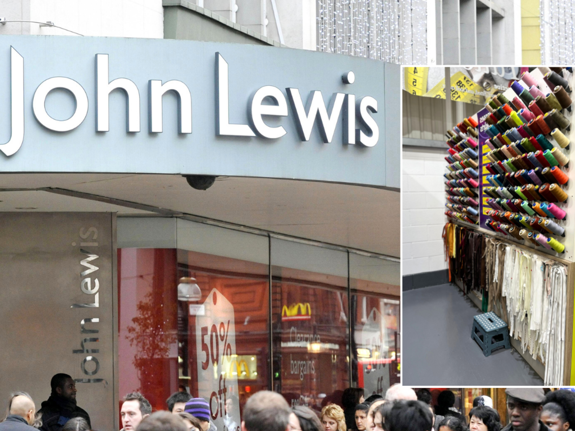 John Lewis / repair service threads