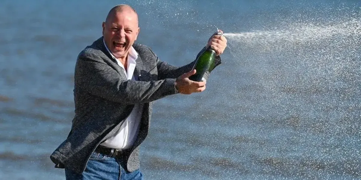 NextImg:Cancer survivor scoops up National Lottery prize pot just 12 months after life-saving surgery