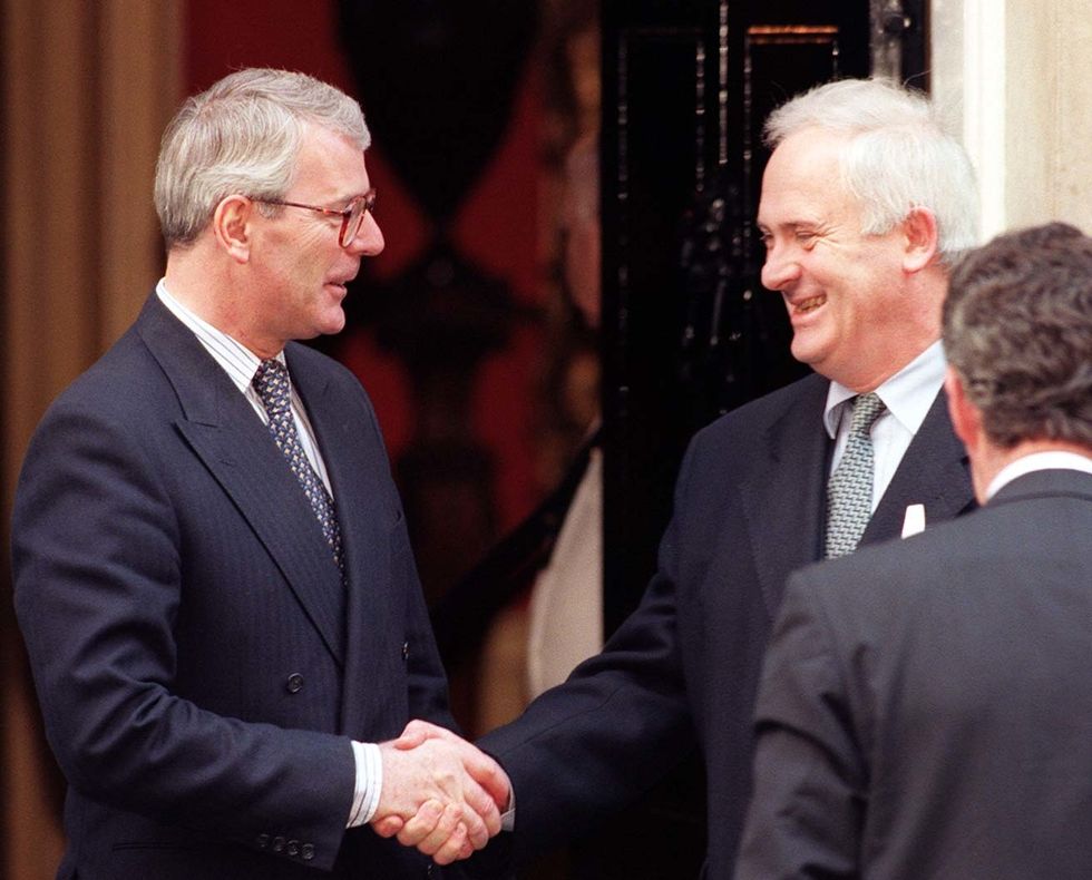 John Major and John Bruton