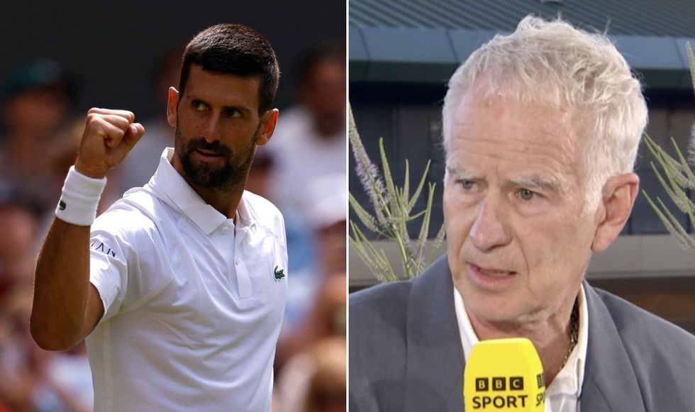 John McEnroe believes Novak Djokovic will retire when he believes he cannot win Grand Slam titles anymore