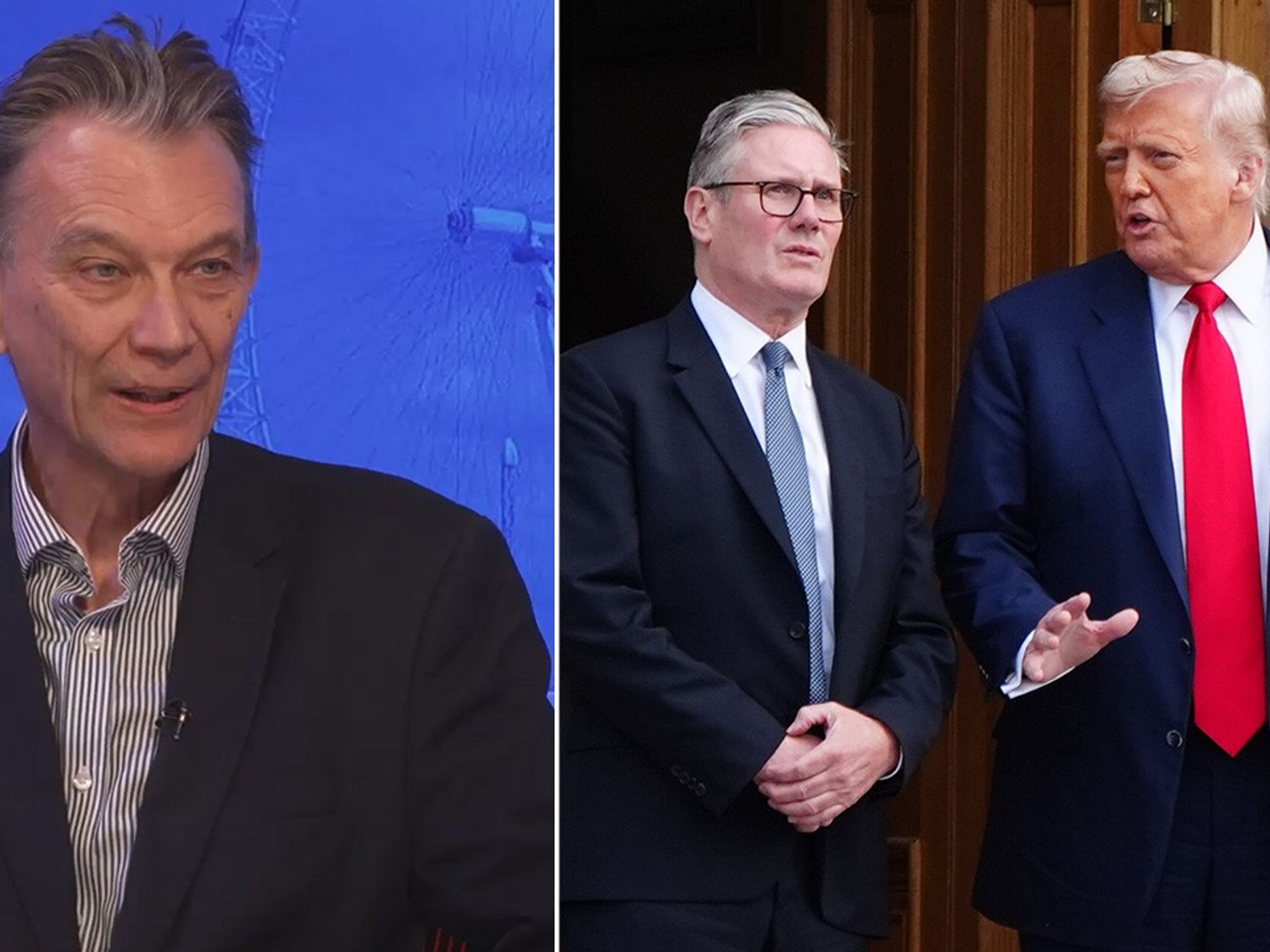 John Rentoul, Keir Starmer, Donald Trump