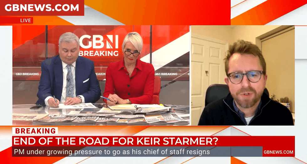 John Slinger discussed the Prime Minister's future on GB News this morning