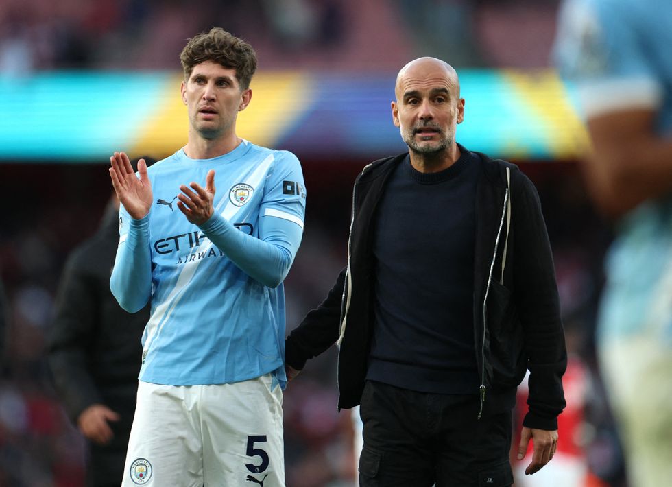 John Stones, Pep Guardiola