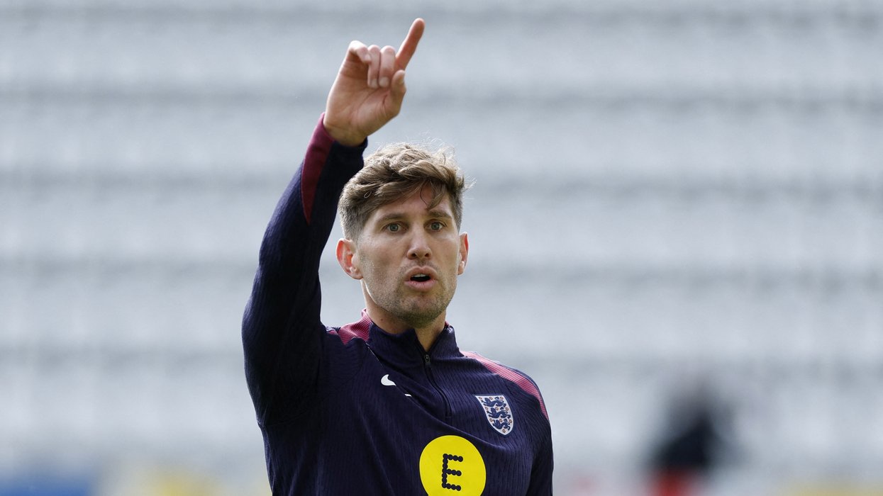 John Stones was kept away from his England team-mates