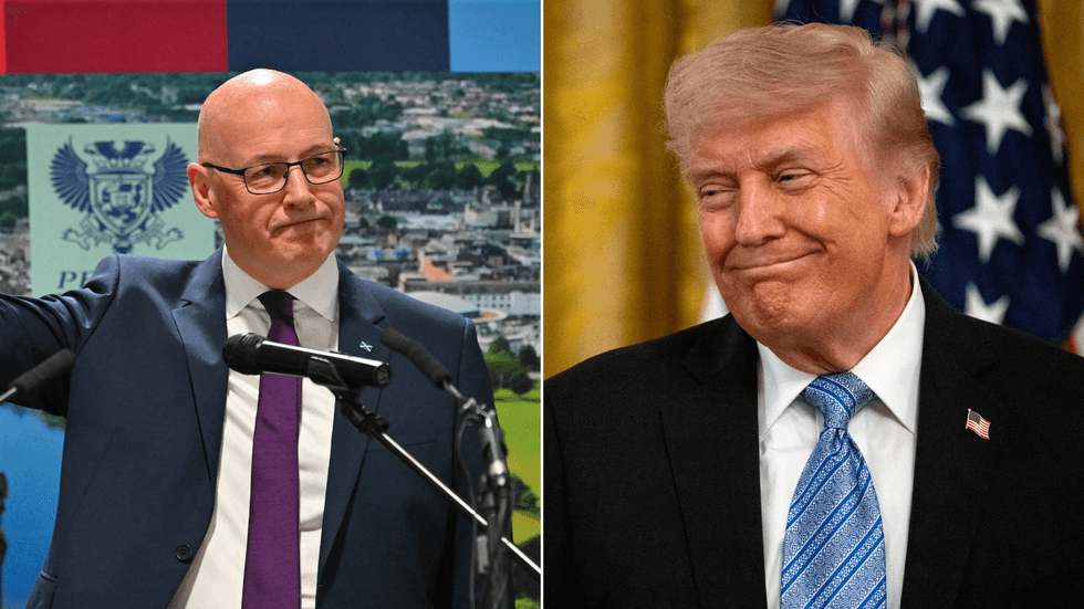 John Swinney, Donald Trump