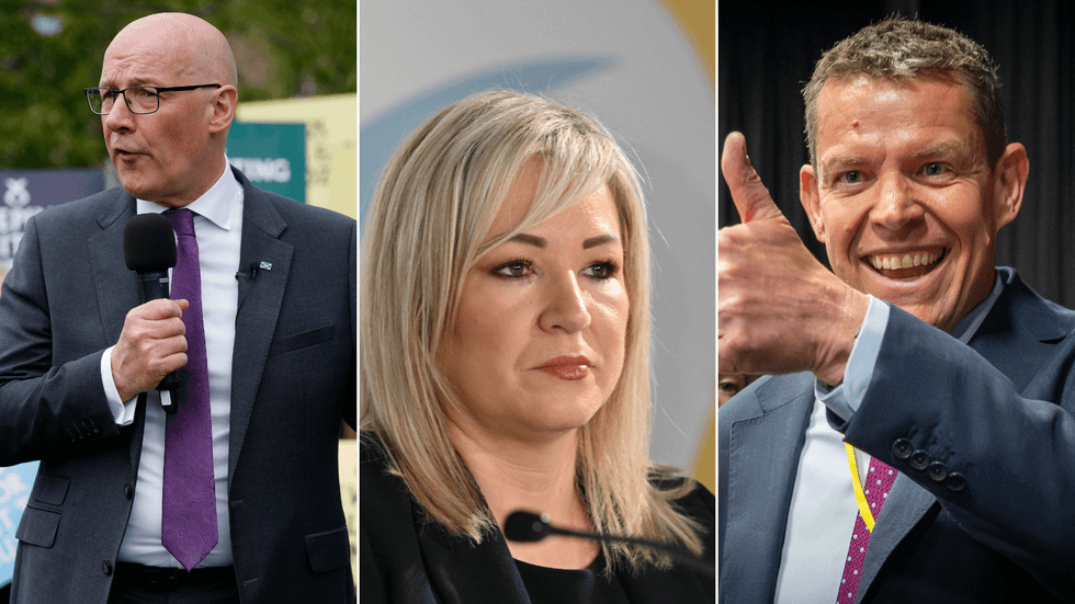 John Swinney, Michelle O\u2019Neill, Rhun ap Iorwerth