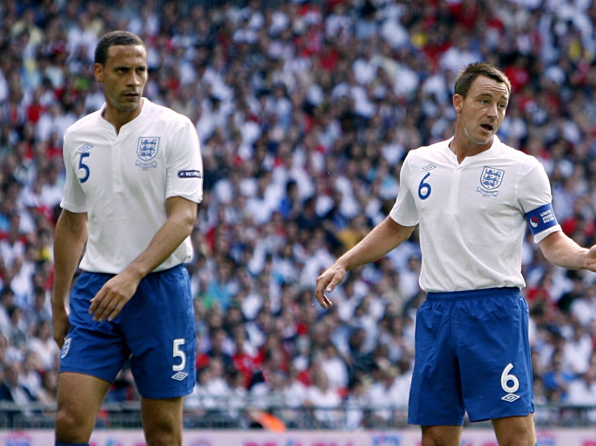 John Terry and Rio Ferdinand