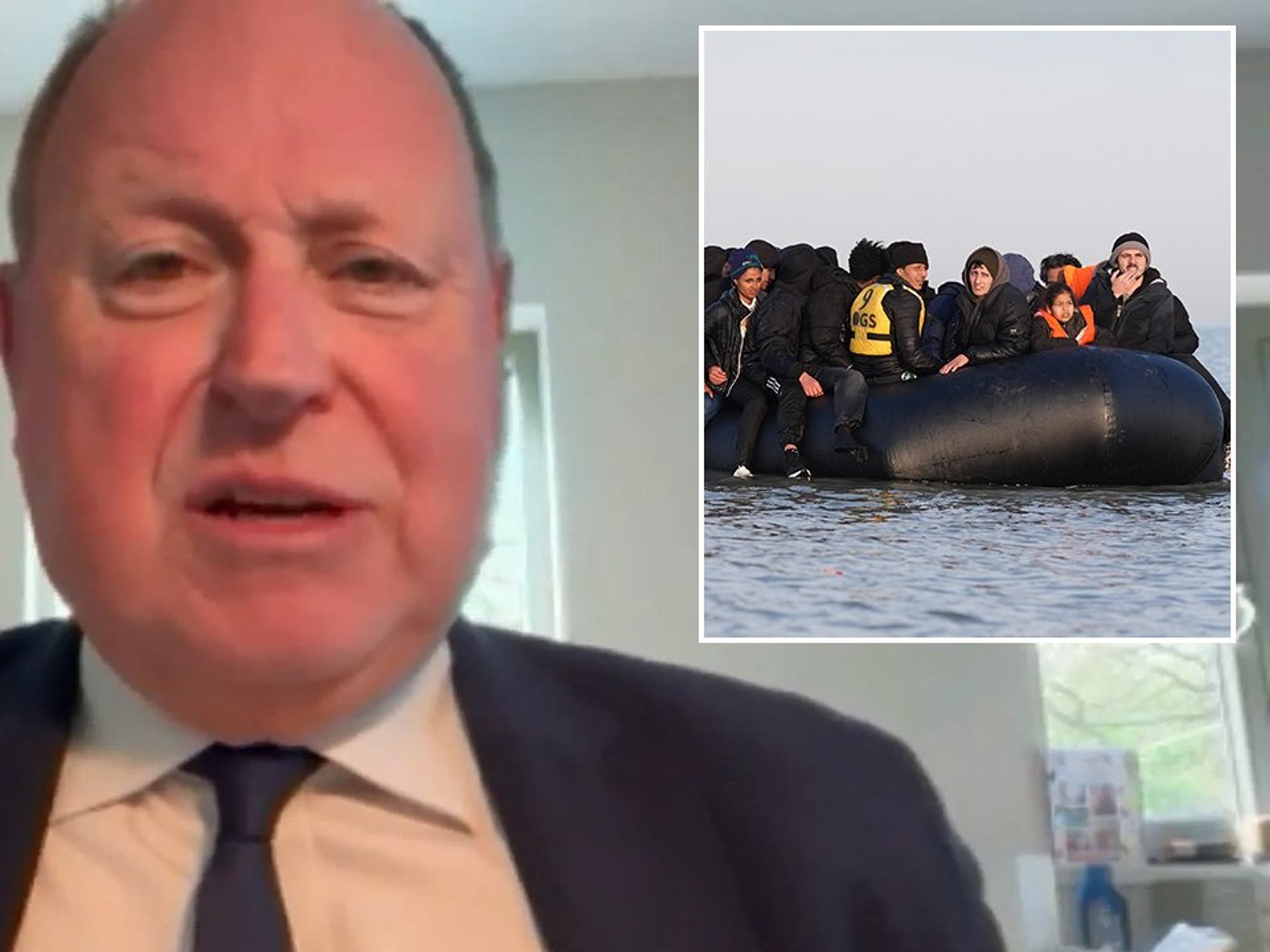 John Vine, small boat