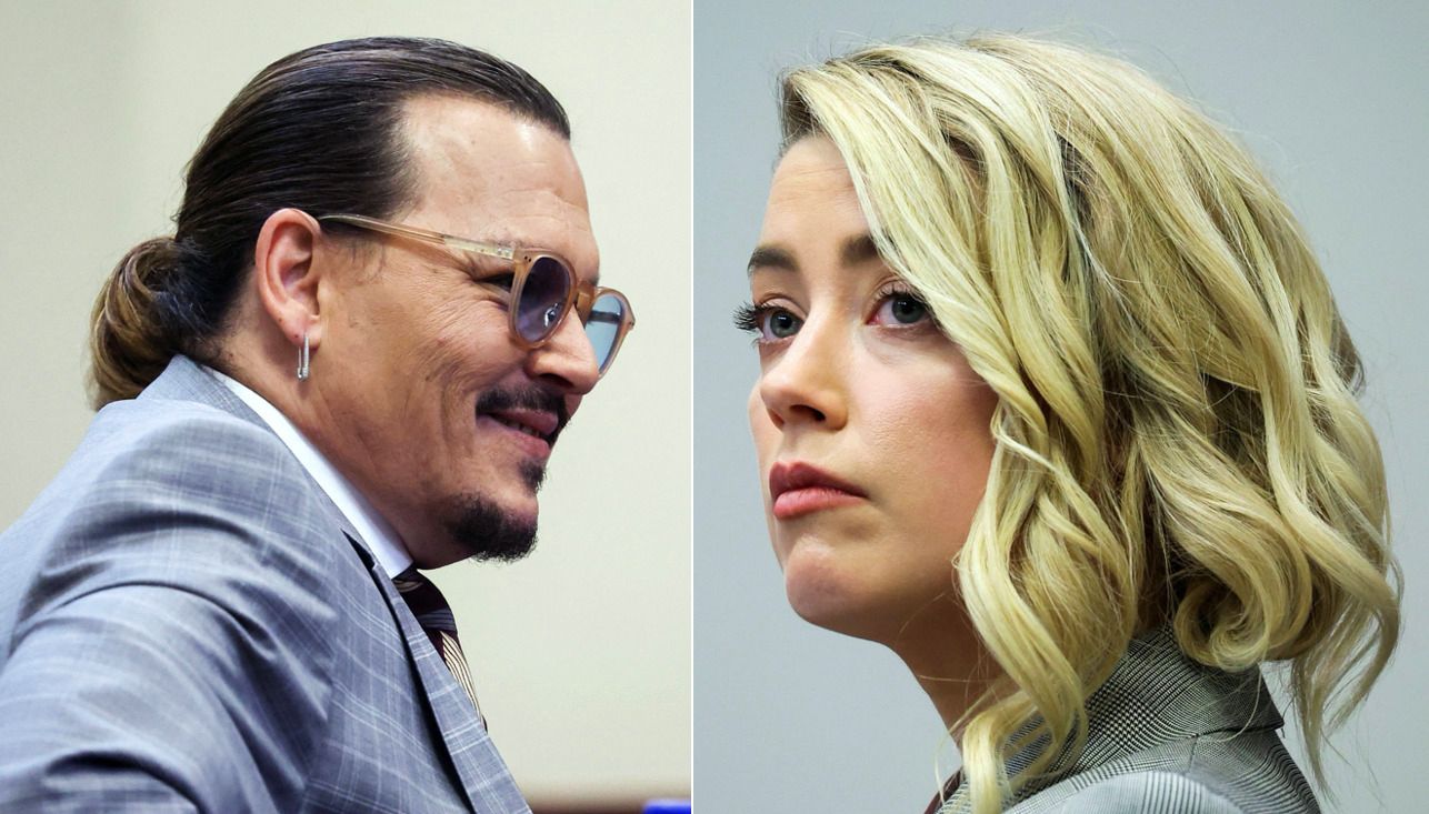 Johnny Depp and Amber Heard