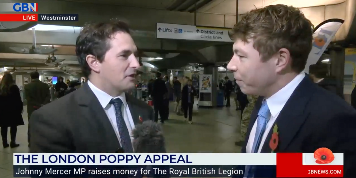 NextImg:MP Johnny Mercer thanks GB News viewers and Patrick Christys as £180k raised to show our war heroes ‘Britain cares!’