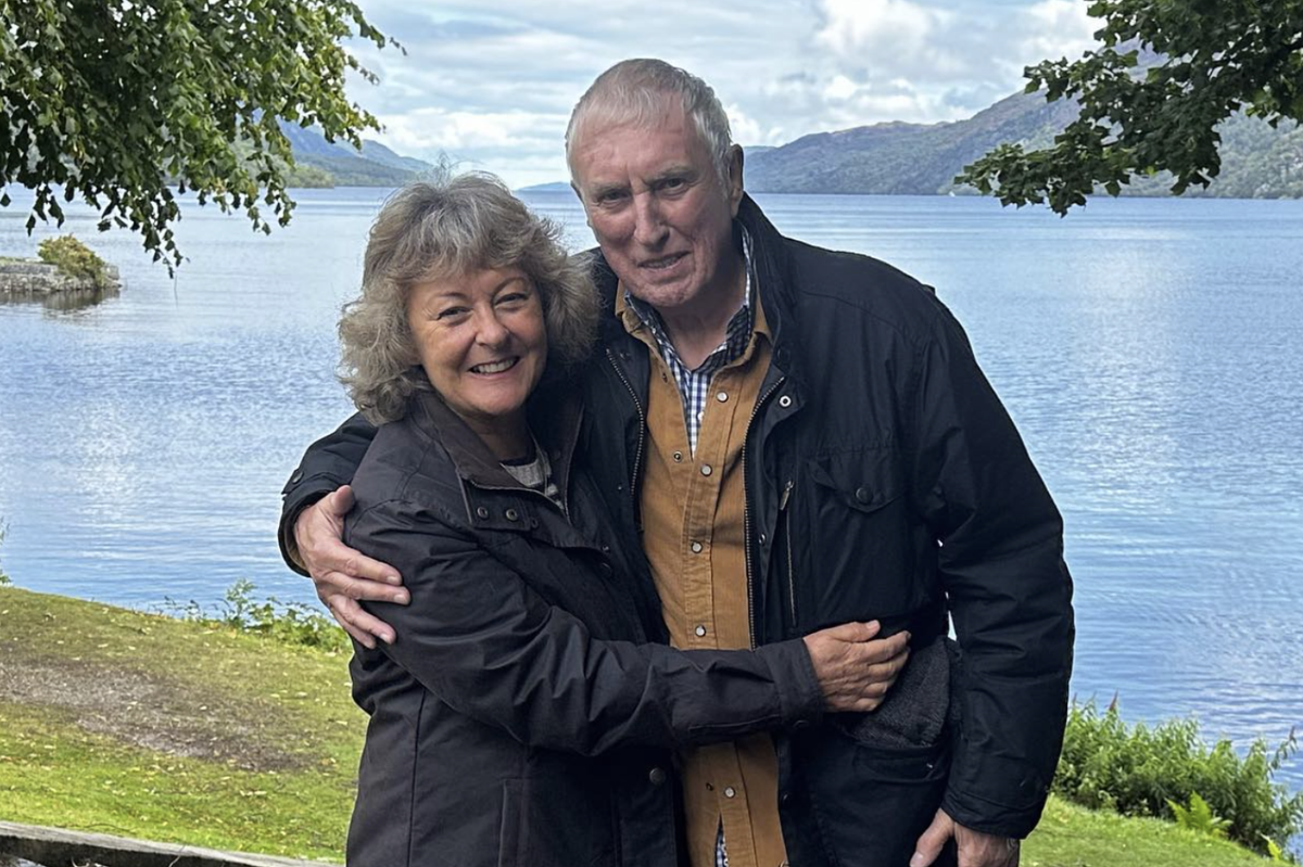 Johnny Walker and wife Tiggy