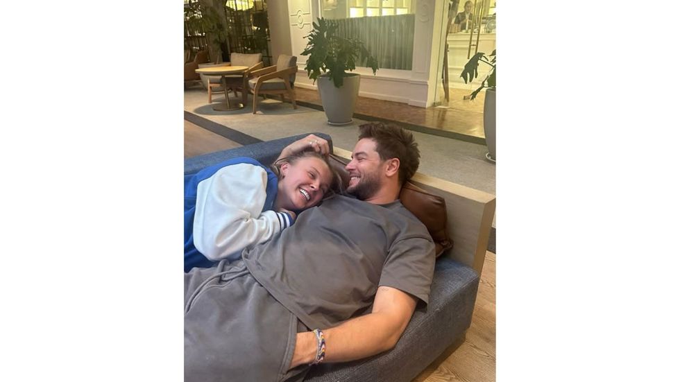 JoJo Siwa and Chris Hughes