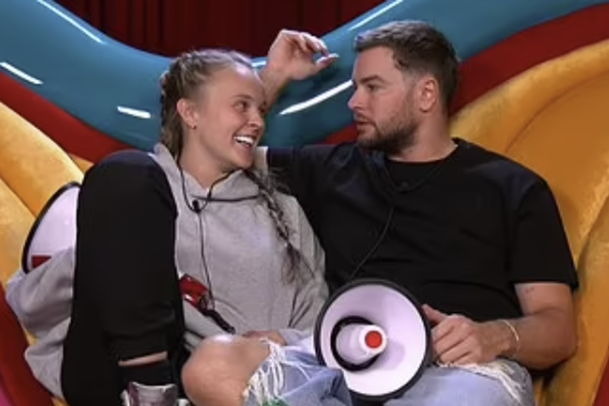 JoJo Siwa and Chris Hughes