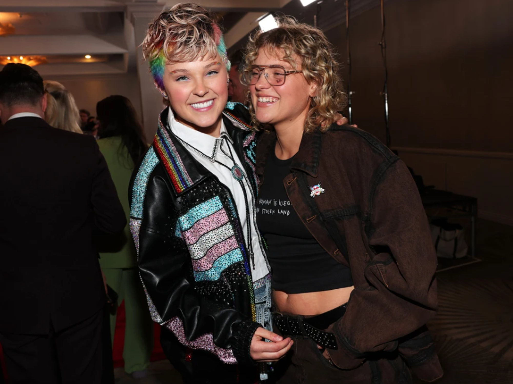 JoJo Siwa and Kath Ebbs