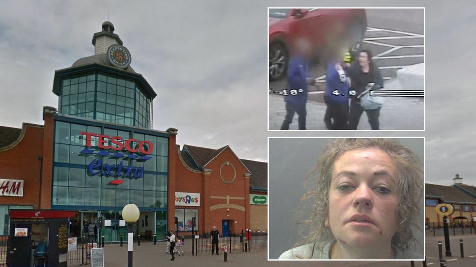 Joleen Maughan outside Tesco