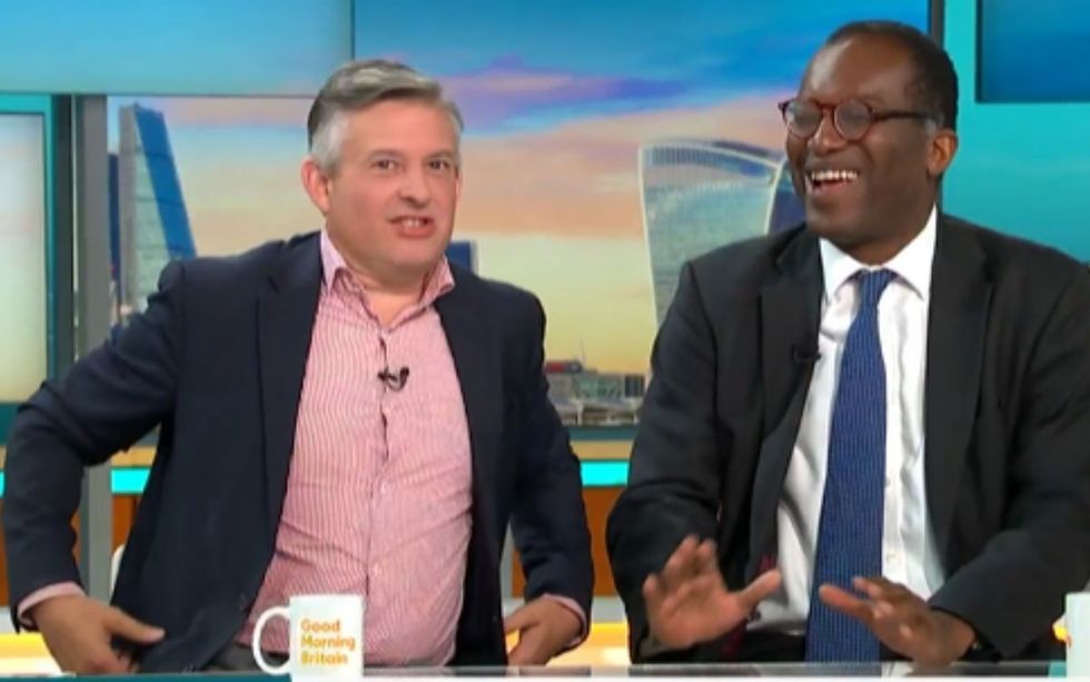 Jon Ashworth and Kwasi Kwarteng