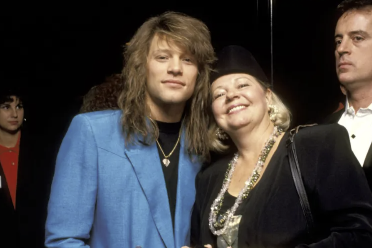 Jon Bon Jovi and mother Carol Bongiovi