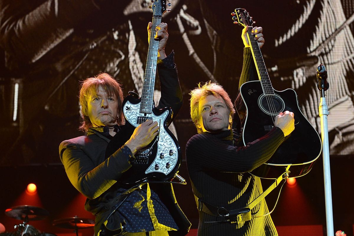 Jon Bon Jovi and Richie Samba 