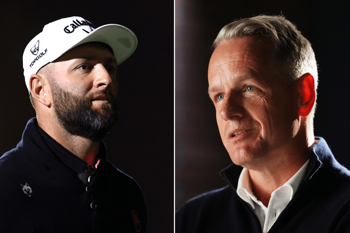 Jon Rahm and Luke Donald