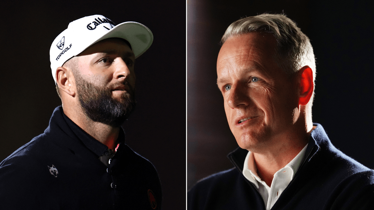 Jon Rahm and Luke Donald