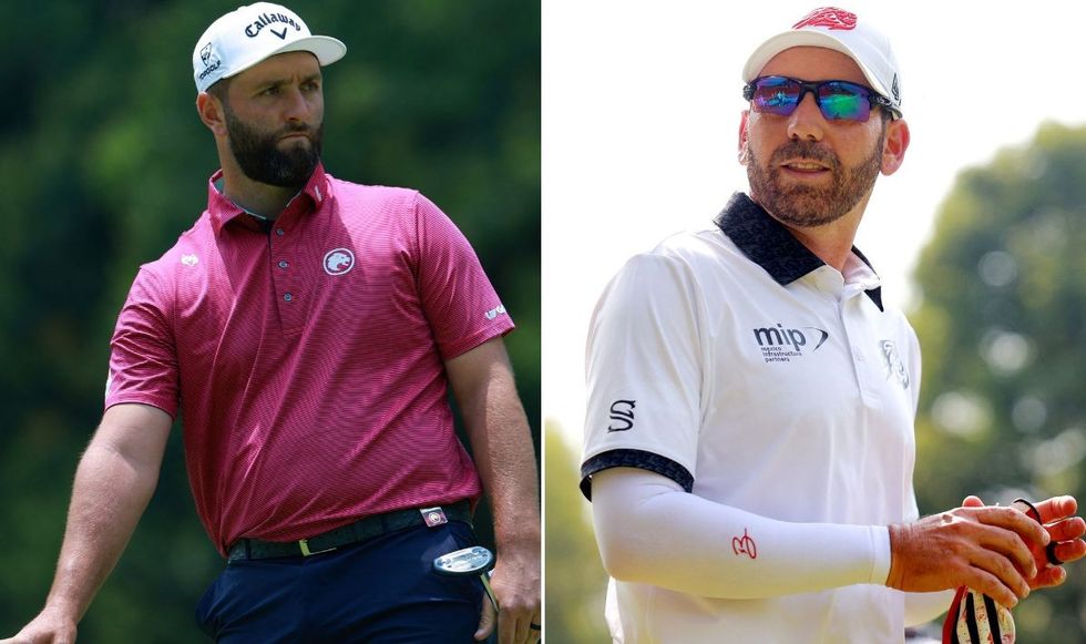 Jon Rahm Sergio Garcia