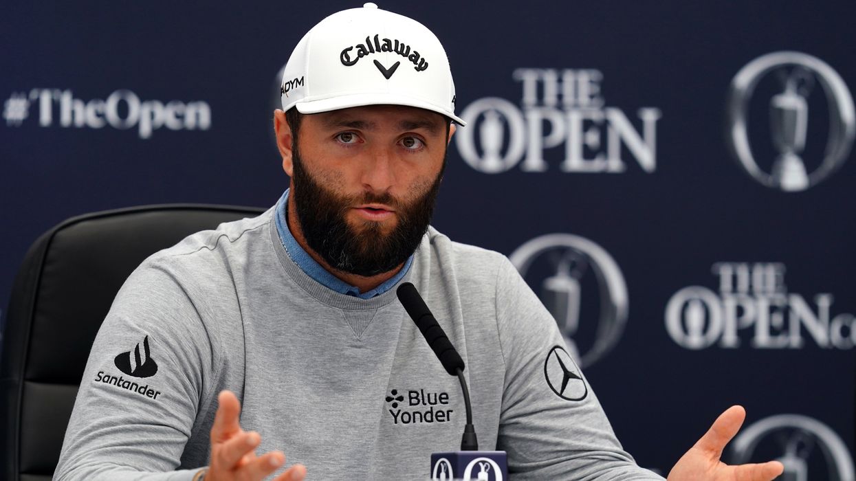 Jon Rahm The Open Just Stop Oil