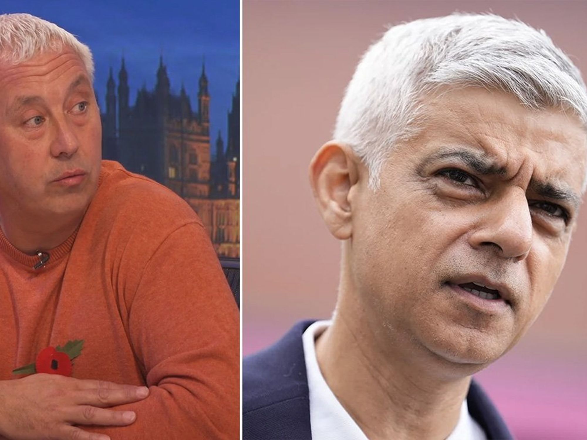 Jon Wedger, Sadiq Khan