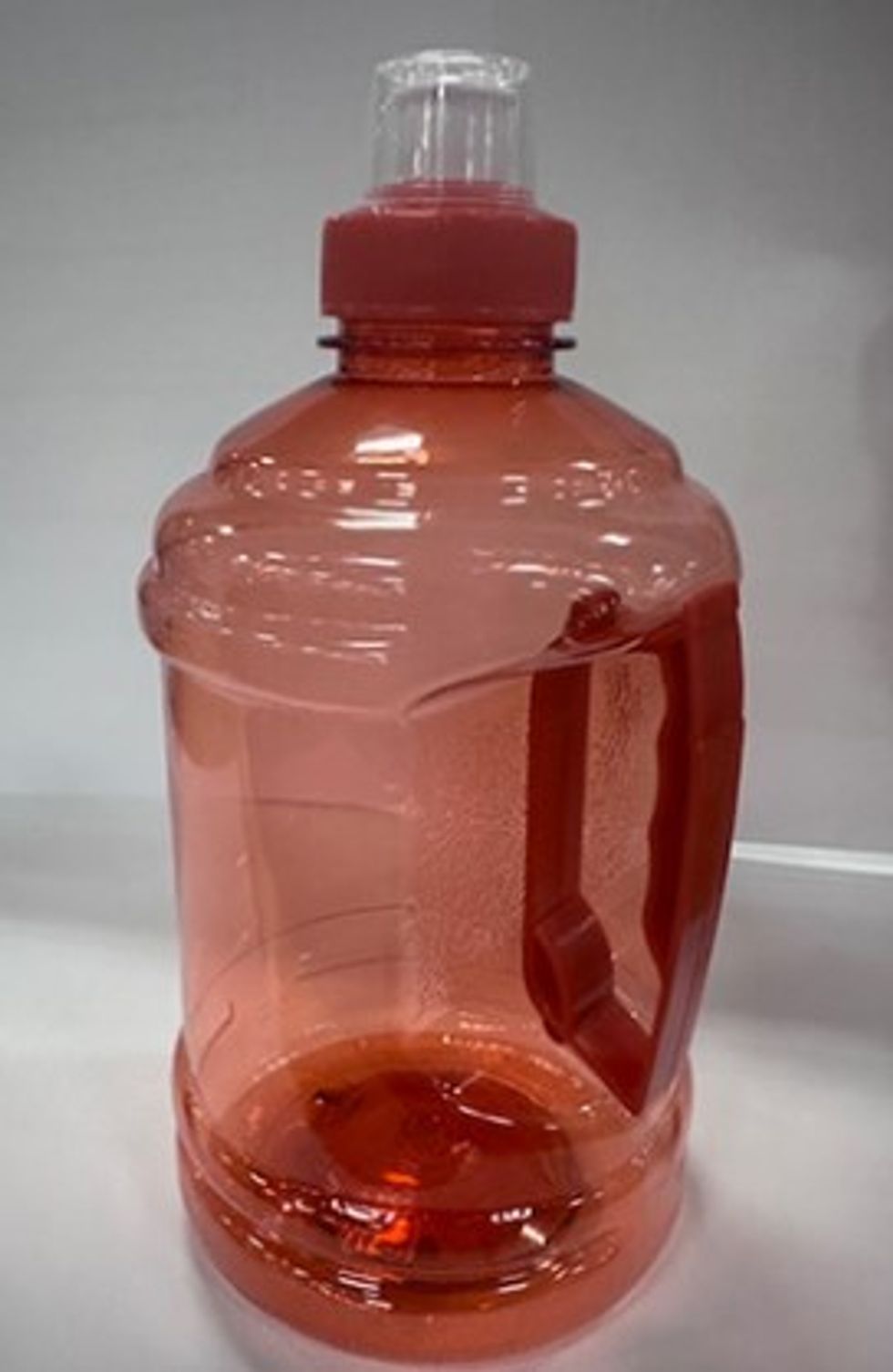 Jonas 1 Litre Plastic Drinks Bottle (Red)