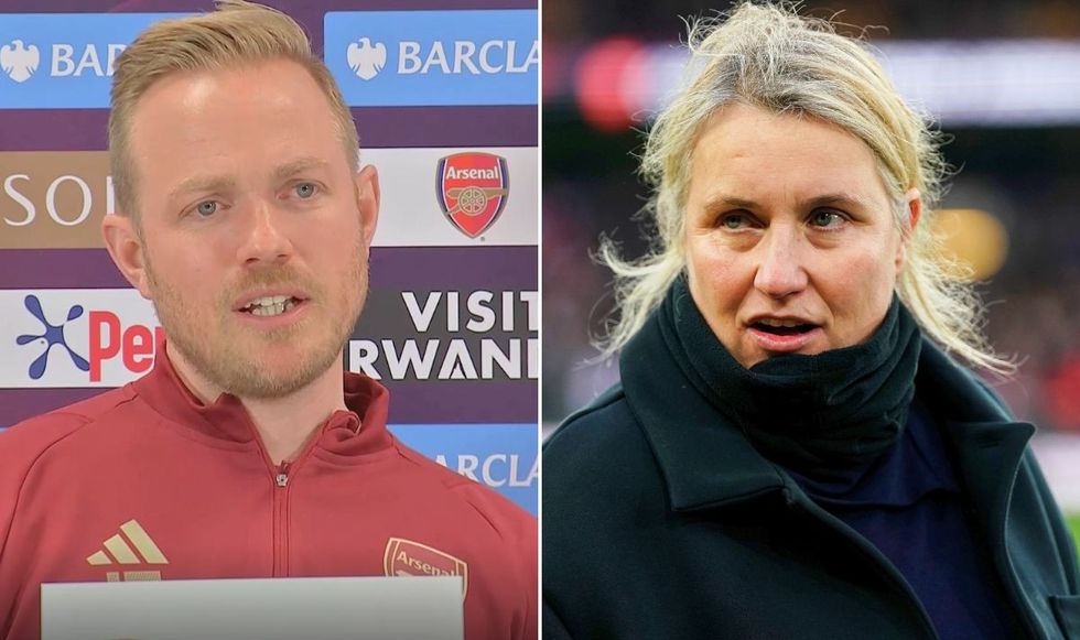 Jonas Eidevall and Emma Hayes