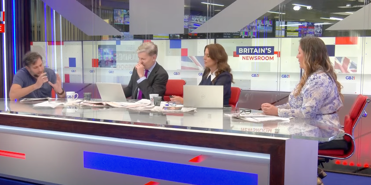 NextImg:WATCH: GB News panel furiously clash over school pupil 'identifying as a wolf'