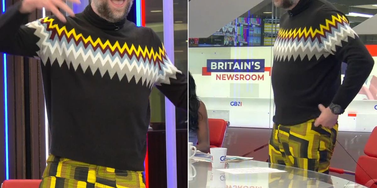 NextImg:GB News guest hilariously mocked by Andrew Pierce for outfit choice: 'Even by your standards, you have excelled'