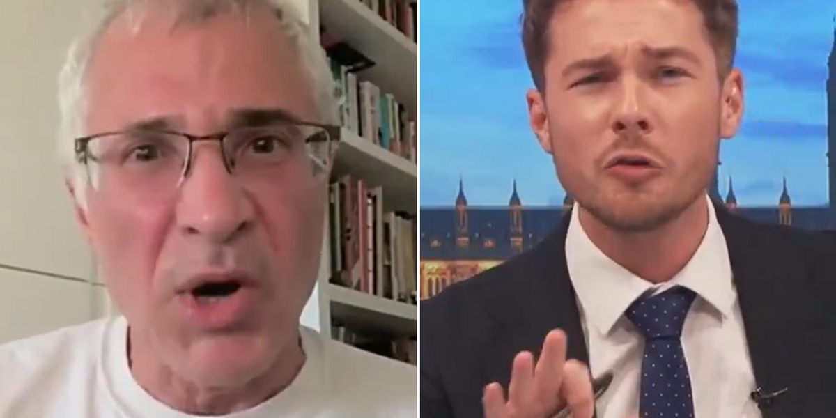 NextImg:GB News star shuts off interview as guest ‘turns nasty’ during tense row: 'We're getting nowhere'