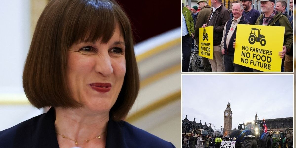 NextImg:Politics LIVE: Reeves claims ‘vindictive’ farmers’ tax raid will fund NHS after ducking NFU 'meeting'