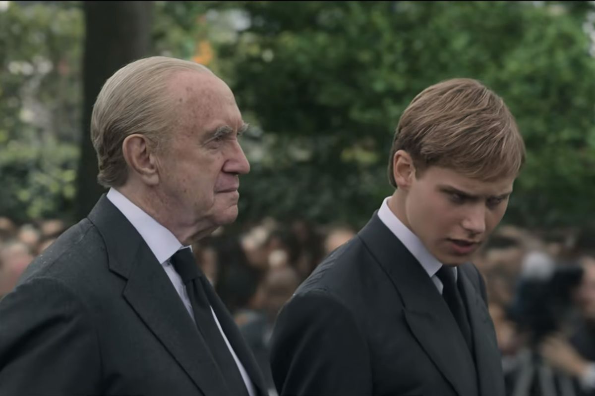 Jonathan Pryce and Rufus Kampa