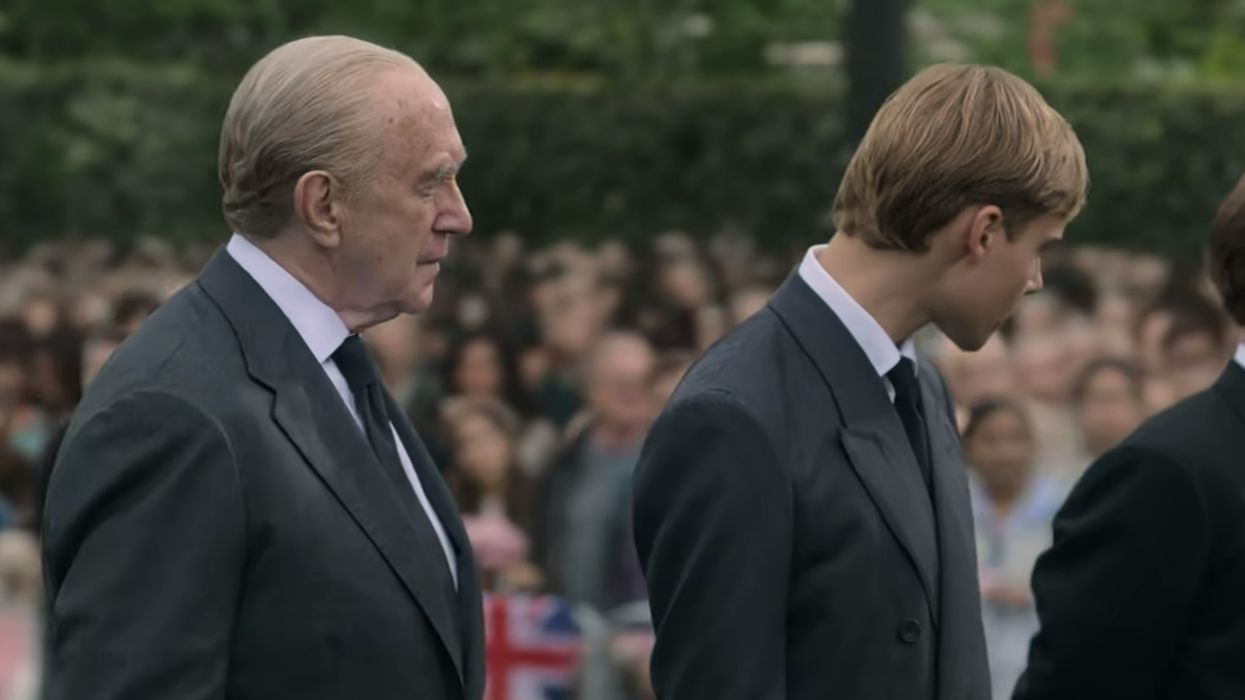 Jonathan Pryce and Rufus Kampa