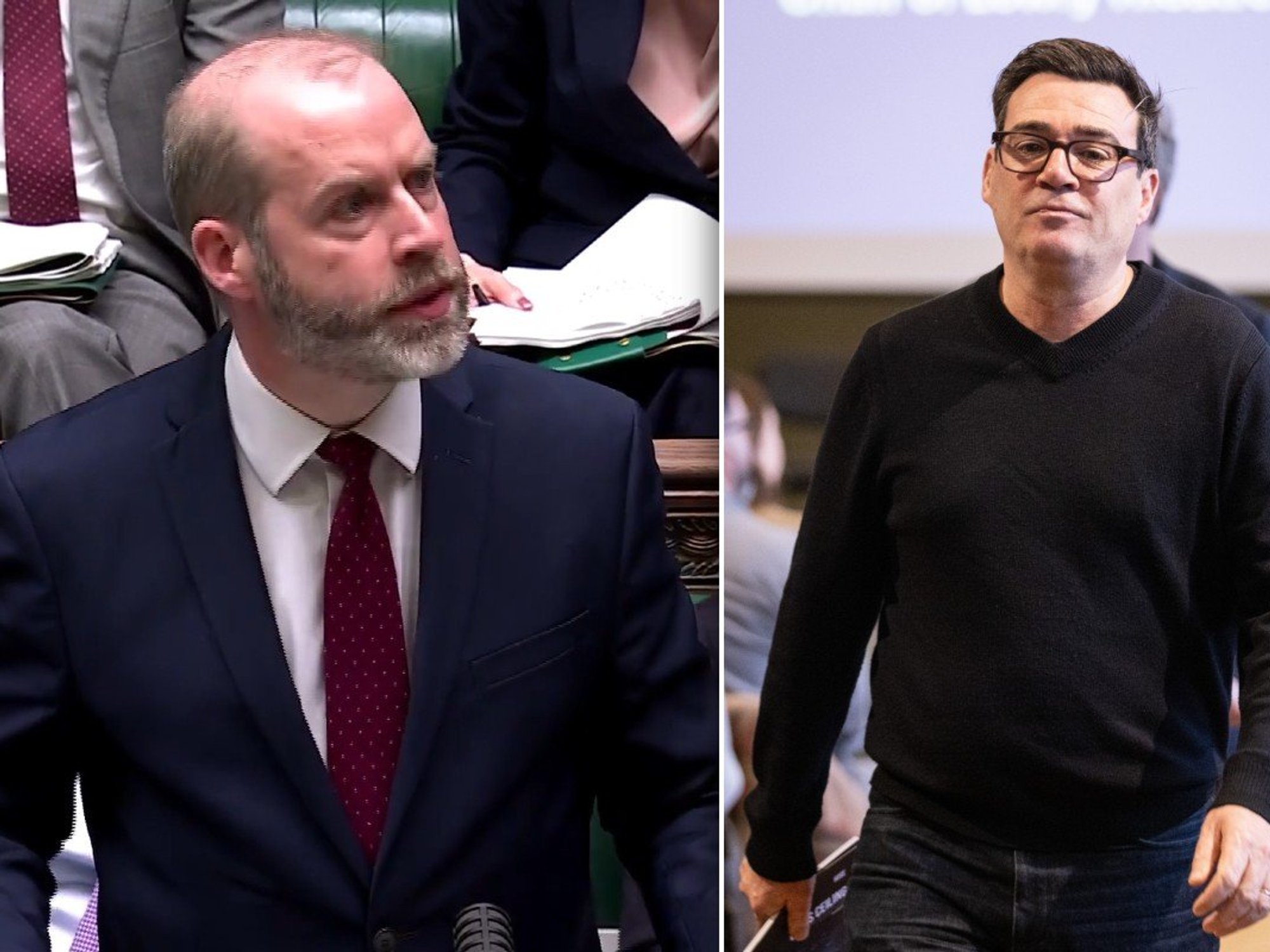 Jonathan Reynolds and Andy Burnham