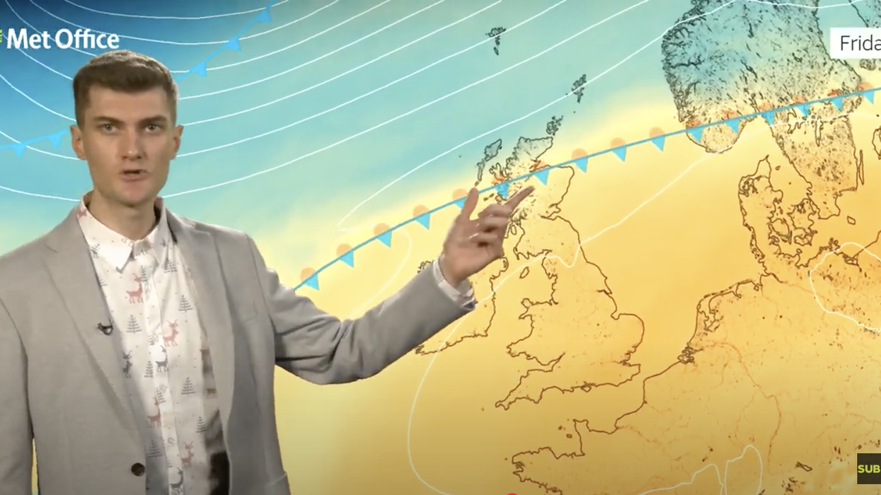 Jonathan Vautrey describes high pressure building over the Continent as cold air lurks to the north
