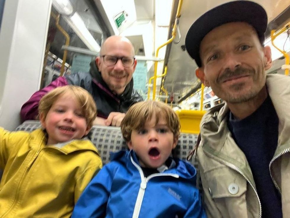 Jonnie Irwin and family