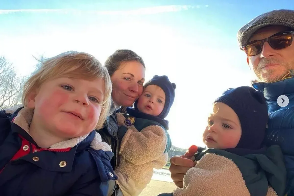 Jonnie Irwin and family