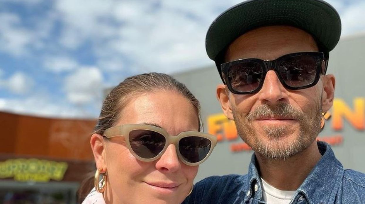 Jonnie Irwin and his wife Jess