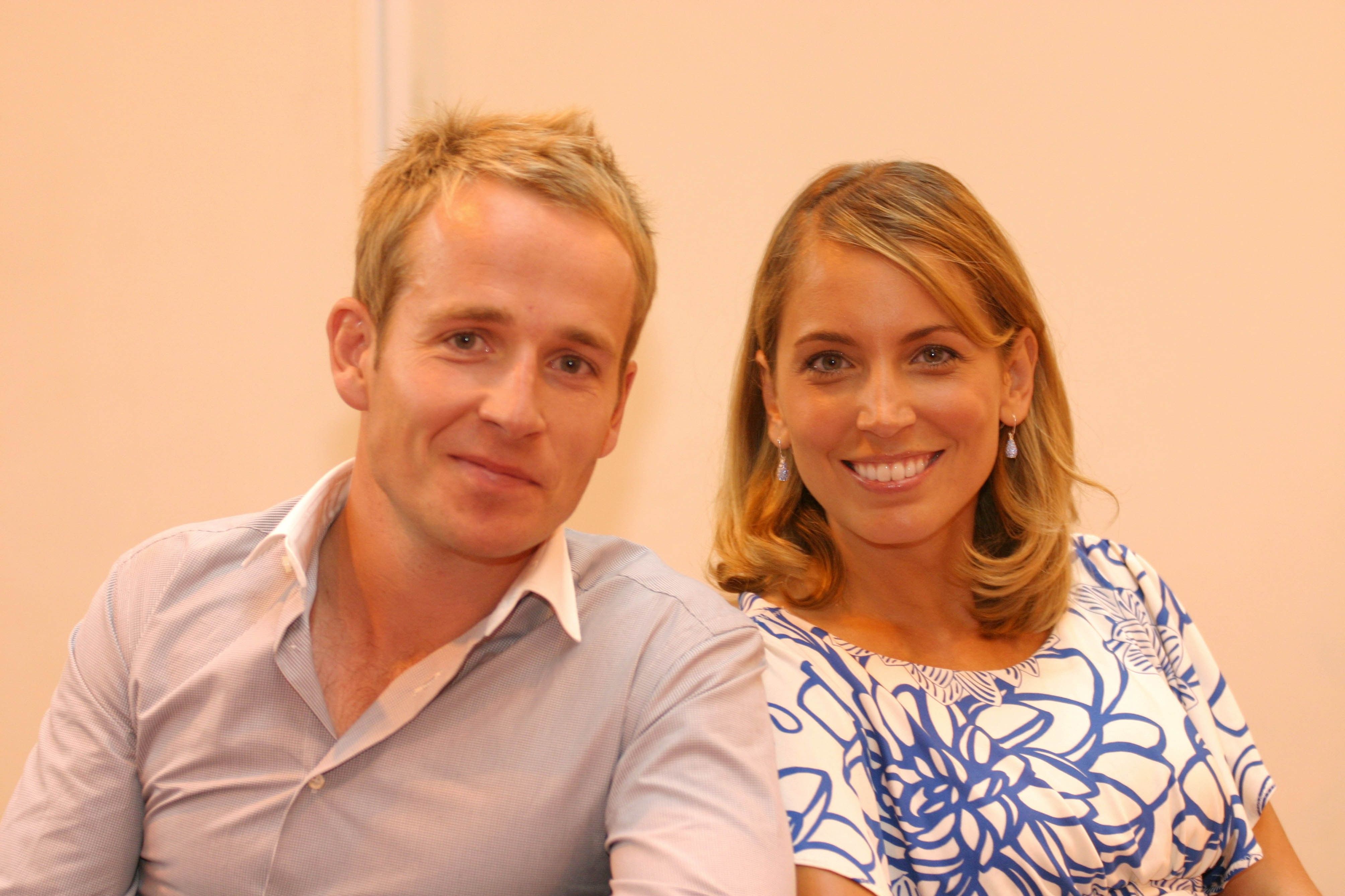 Jonnie Irwin and Jasmine Harman