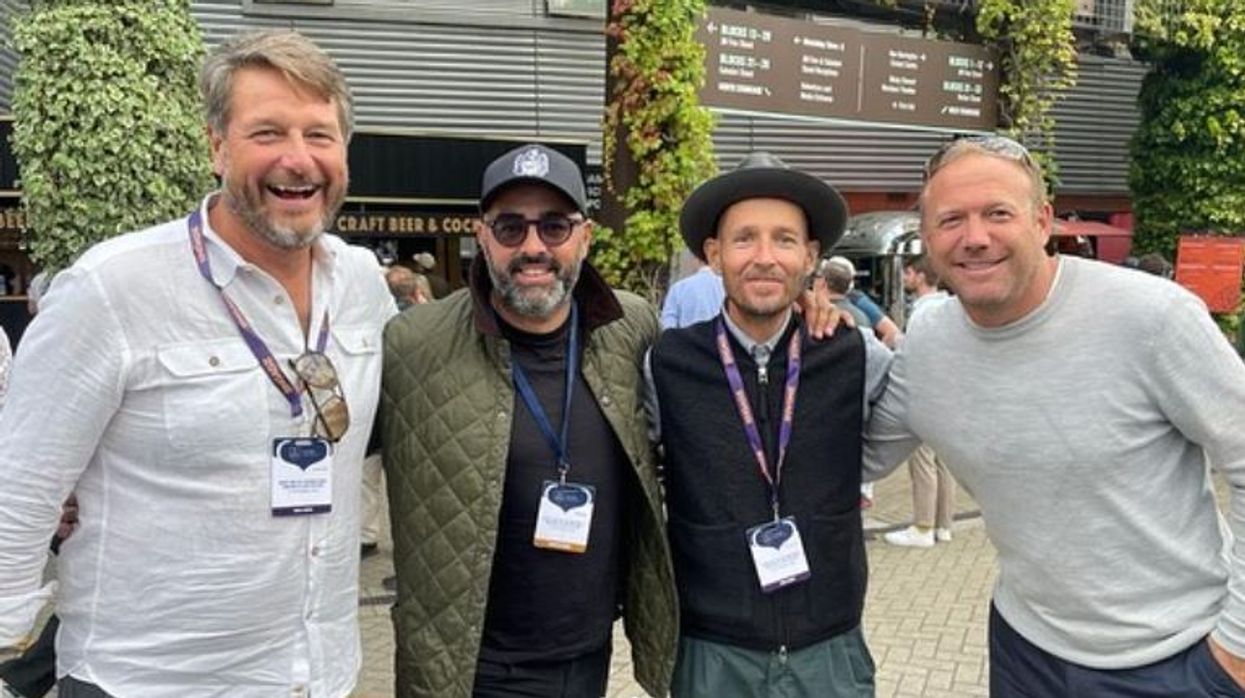 Jonnie Irwin and pals