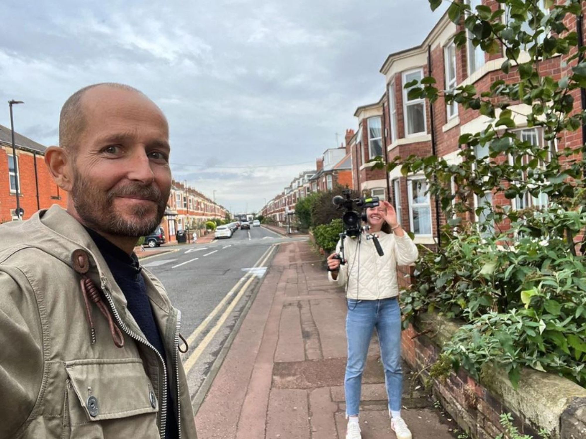 Jonnie Irwin filming