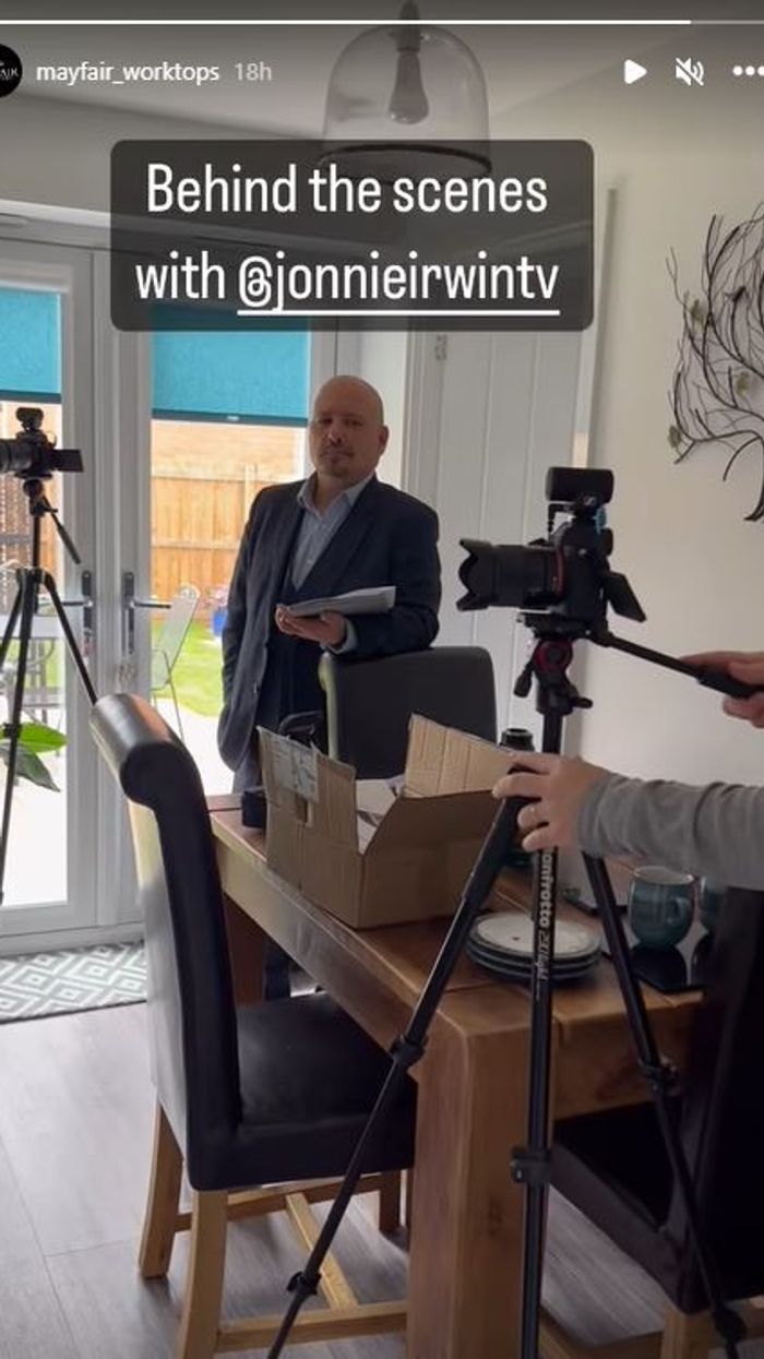 Jonnie Irwin's recording new content